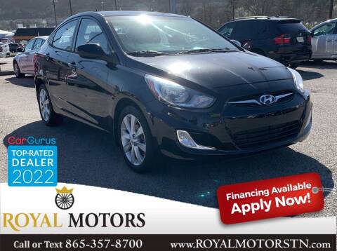 2013 Hyundai Accent for sale at ROYAL MOTORS LLC in Knoxville TN