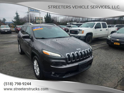 2016 Jeep Cherokee for sale at Streeters Vehicle Services,  LLC. in Queensbury NY