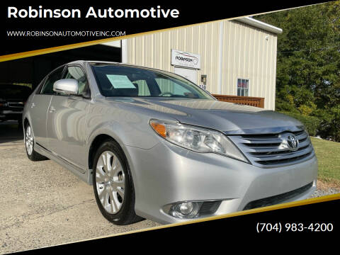 2011 Toyota Avalon for sale at Robinson Automotive in Albemarle NC