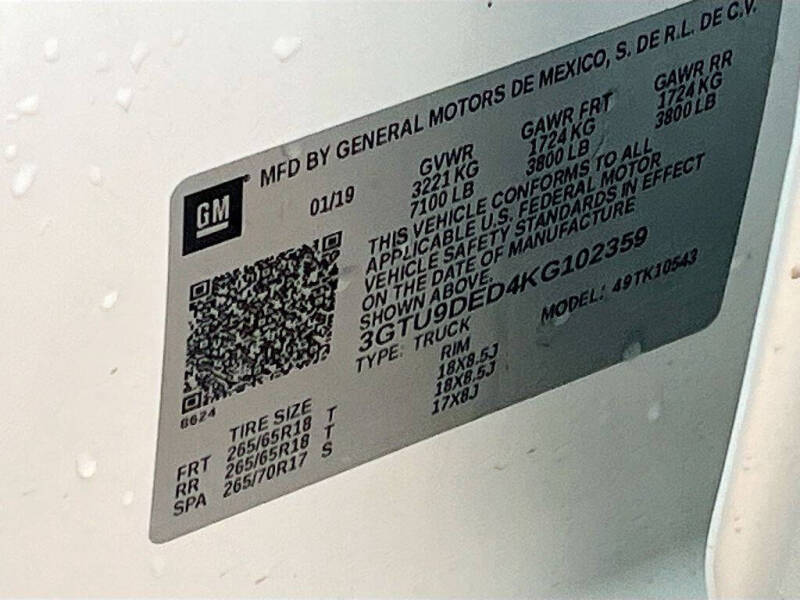 2019 GMC Sierra 1500
