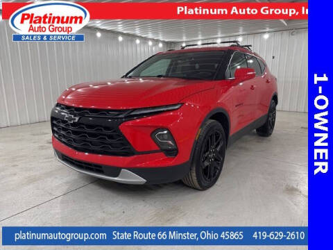 2023 Chevrolet Blazer for sale at Platinum Auto Group Inc. in Minster OH