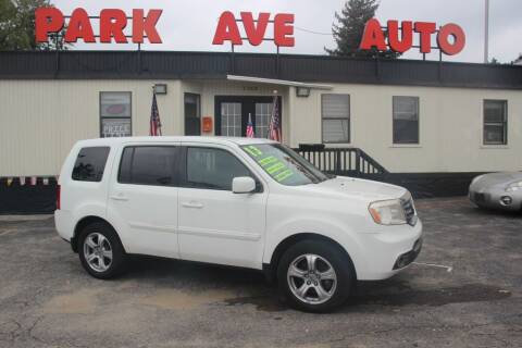 2013 Honda Pilot for sale at Park Ave Auto Inc. in Worcester MA