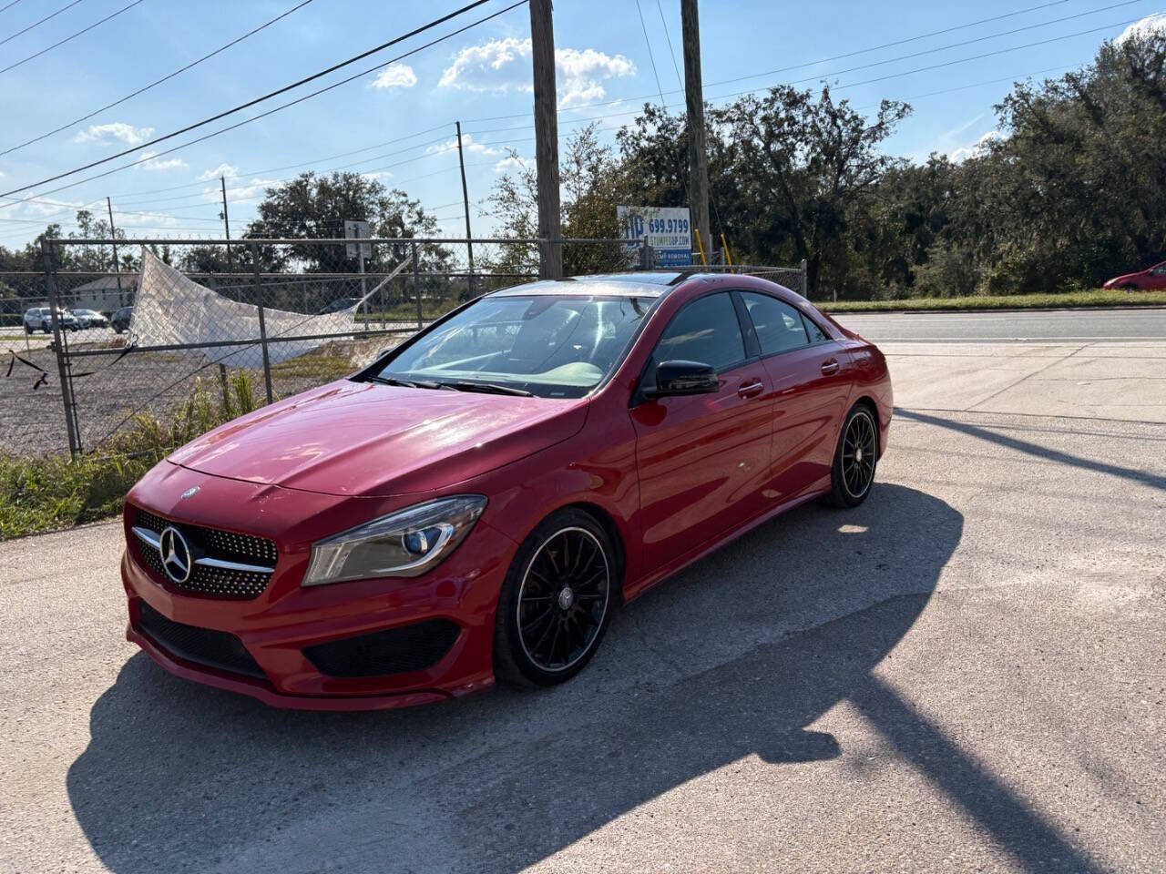 2016 Mercedes-Benz CLA for sale at Hobgood Auto Sales in Land O Lakes, FL