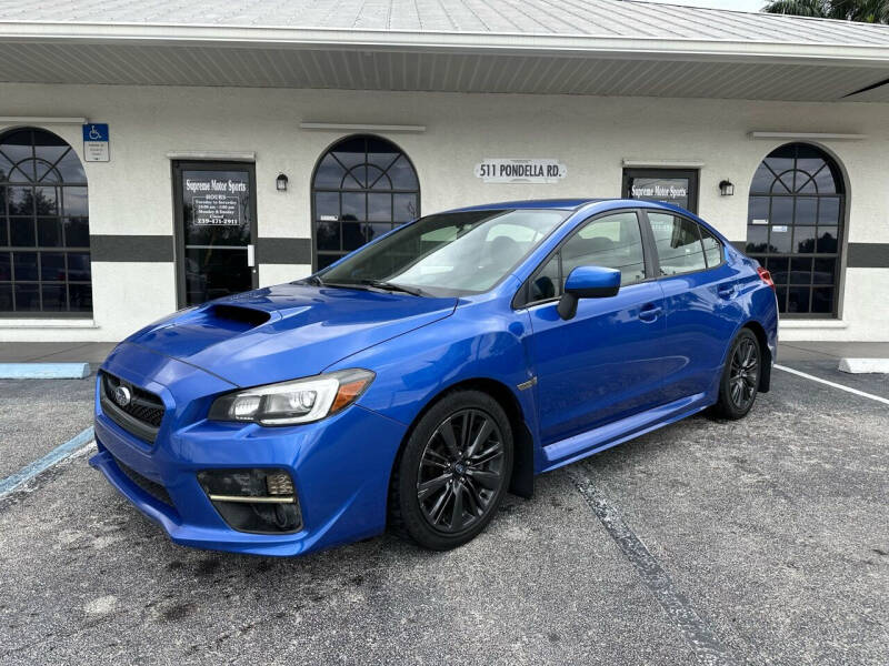 2015 Subaru WRX for sale at Supreme Motor Sports in North Fort Myers FL