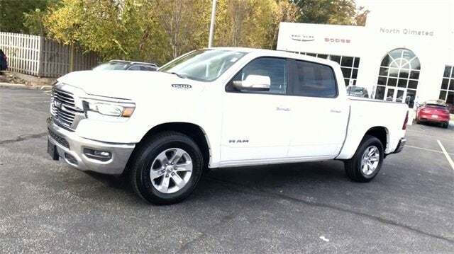 Used 2021 RAM Ram 1500 Pickup Laramie with VIN 1C6SRFJT6MN686779 for sale in North Olmsted, OH