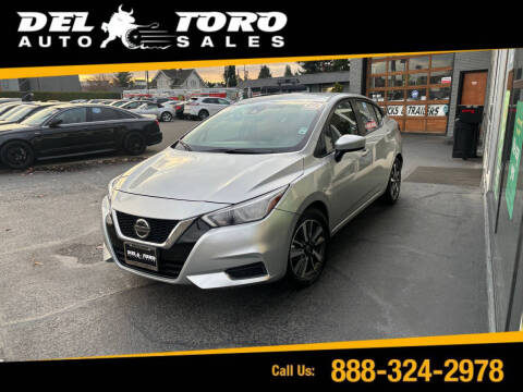 2022 Nissan Versa for sale at DEL TORO AUTO SALES in Auburn WA