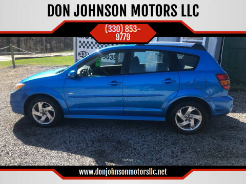 2007 Pontiac Vibe for sale at DON JOHNSON MOTORS LLC in Lisbon OH