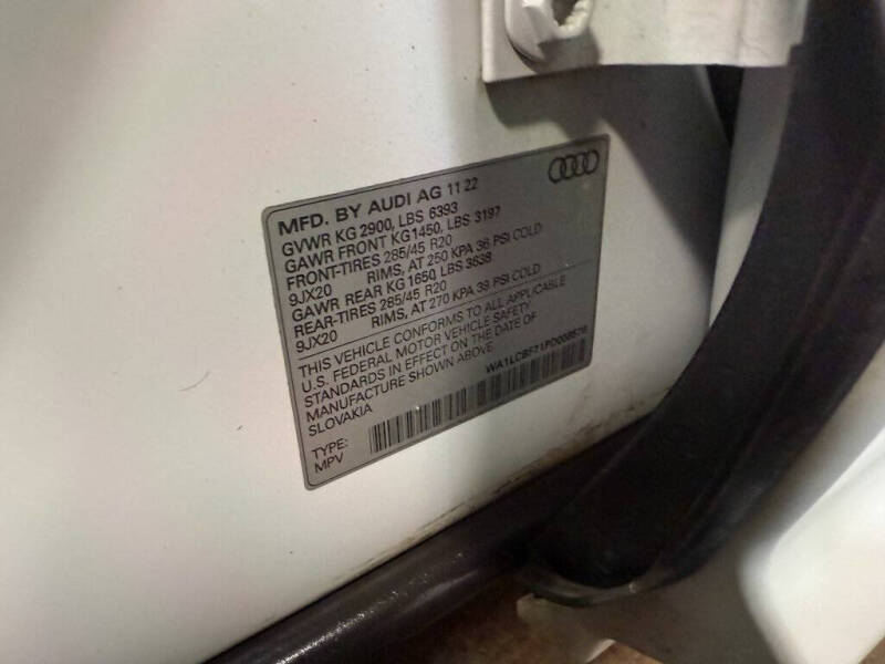 2023 Audi Q7 quattro Premium Plus 45 TFSI