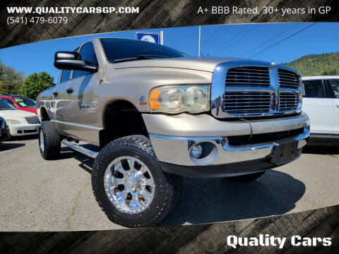 2005 Dodge Ram 2500 for sale at Quality Cars in Grants Pass OR