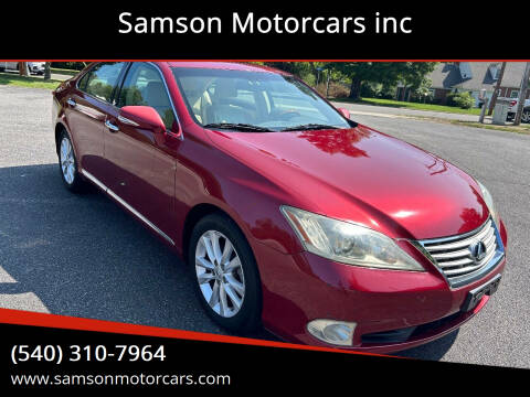 2010 Lexus ES 350 for sale at Samson Motorcars inc in Bowling Green VA