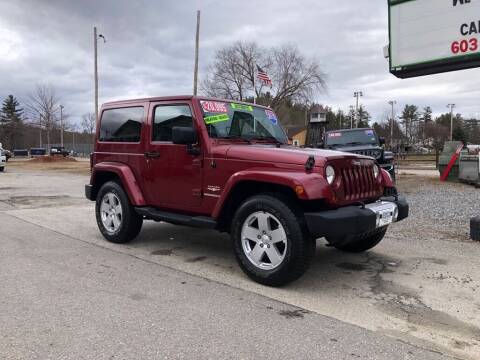 2012 Jeep Wrangler for sale at Giguere Auto Wholesalers in Tilton NH