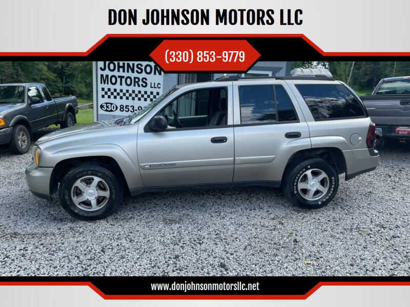 2003 Chevrolet TrailBlazer for sale at DON JOHNSON MOTORS LLC in Lisbon OH