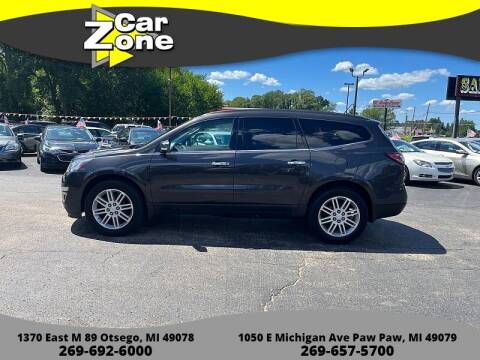 2015 Chevrolet Traverse for sale at Car Zone in Otsego MI