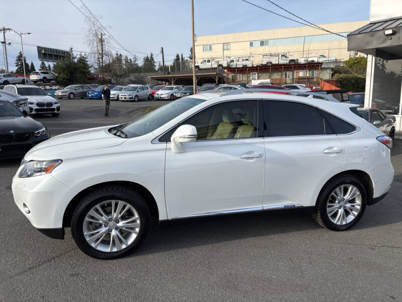 Used 2012 Lexus RX 450h with VIN JTJBC1BA5C2046263 for sale in Edmonds, WA