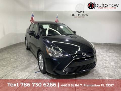 2017 Toyota Yaris iA for sale at AUTOSHOW SALES & SERVICE in Plantation FL