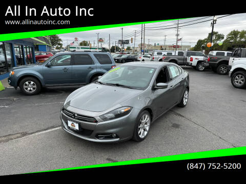 2013 Dodge Dart for sale at All In Auto Inc in Palatine IL