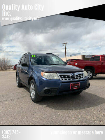 2011 Subaru Forester for sale at Quality Auto City Inc. in Laramie WY