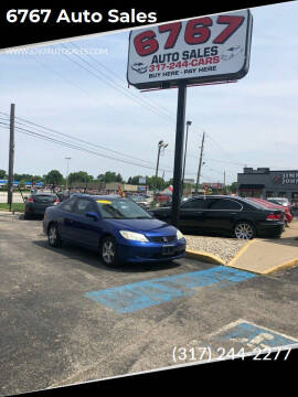 2005 Honda Civic for sale at 6767 AUTOSALES LTD / 6767 W WASHINGTON ST in Indianapolis IN