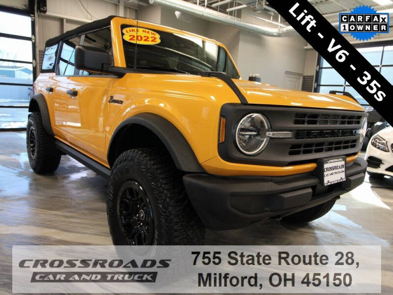 2022 Ford Bronco for sale at Crossroads Car & Truck in Milford OH