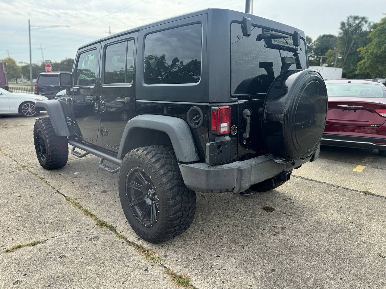 2017 Jeep Wrangler Unlimited for sale at Capital Auto Financing in Redford, MI