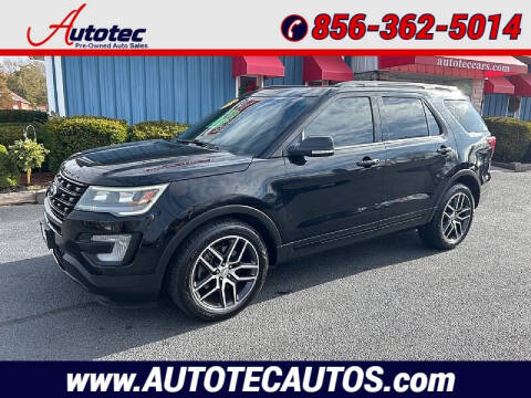 2016 Ford Explorer for sale at Autotec Auto Sales in Vineland NJ