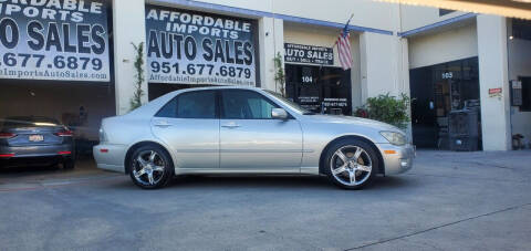 2001 Lexus IS 300 for sale at Affordable Imports Auto Sales in Murrieta CA