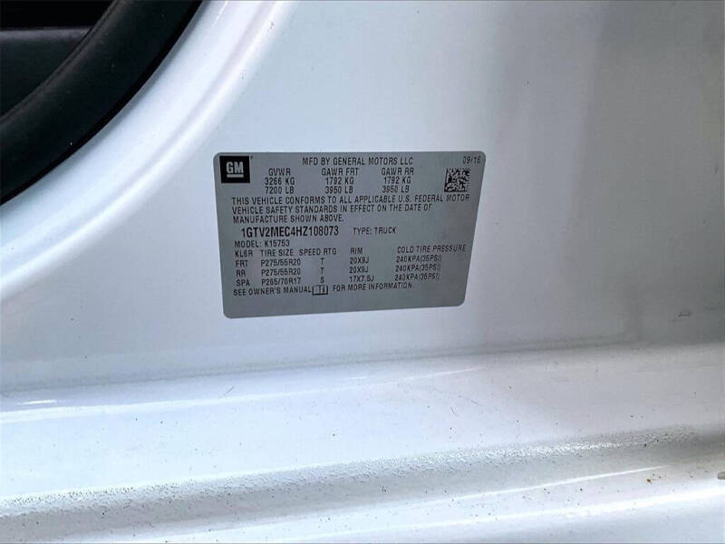 2017 GMC Sierra 1500 SLE