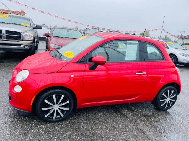 2013 FIAT 500 for sale at New Creation Auto Sales in Everett, WA