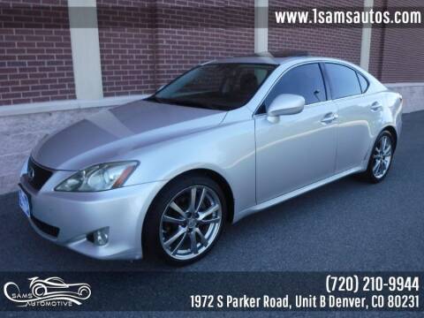 2008 Lexus IS 250 for sale at SAM'S AUTOMOTIVE in Denver CO
