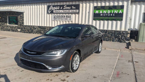 2015 Chrysler 200 for sale at Mandina Motors in Seward NE