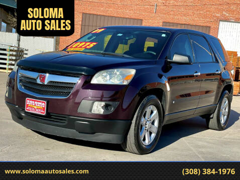 2009 Saturn Outlook for sale at SOLOMA AUTO SALES in Grand Island NE
