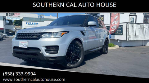 2017 Land Rover Range Rover Sport for sale at SOUTHERN CAL AUTO HOUSE in San Diego CA