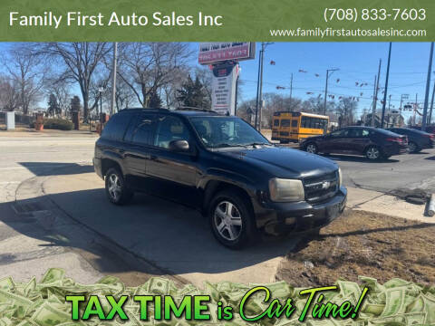 2008 Chevrolet TrailBlazer for sale at Family First Auto Sales Inc in Chicago Heights IL