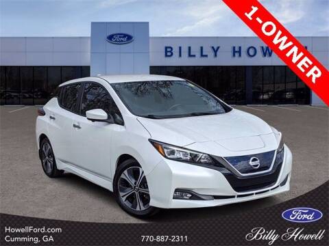 2020 Nissan LEAF for sale at BILLY HOWELL FORD LINCOLN in Cumming GA