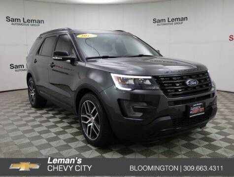 2017 Ford Explorer for sale at Leman's Chevy City in Bloomington IL