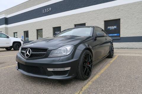 2012 Mercedes-Benz C-Class for sale at PRIME MOTORS in Ham Lake MN