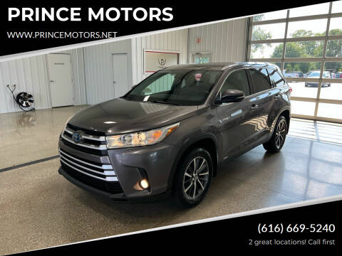 2019 Toyota Highlander Hybrid for sale at PRINCE MOTORS of Gun Lake in Wayland MI