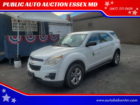 2013 Chevrolet Equinox for sale at PUBLIC AUTO AUCTION ESSEX MD in Essex MD