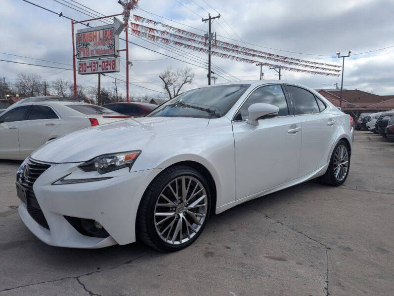 2016 Lexus IS 200t for sale at FINISH LINE AUTO GROUP in San Antonio TX