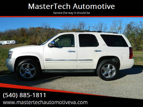 2013 Chevrolet Tahoe for sale at MasterTech Automotive in Staunton VA
