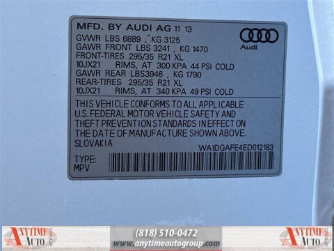 2014 Audi Q7 3.0T quattro S line Prestige