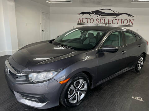 2016 Honda Civic for sale at Auto Selection Inc. in Houston TX