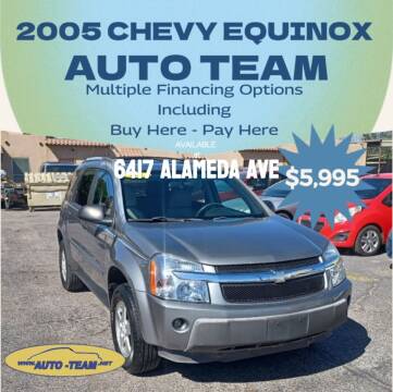 2005 Chevrolet Equinox for sale at AUTO TEAM in El Paso TX