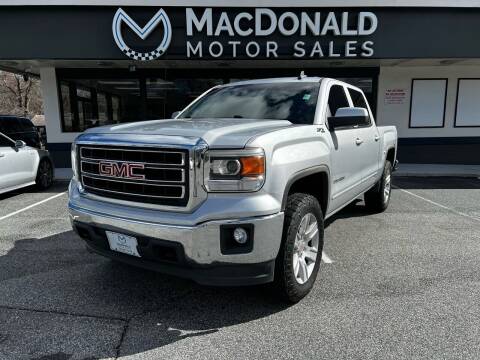 2015 GMC Sierra 1500 for sale at MacDonald Motor Sales in High Point NC
