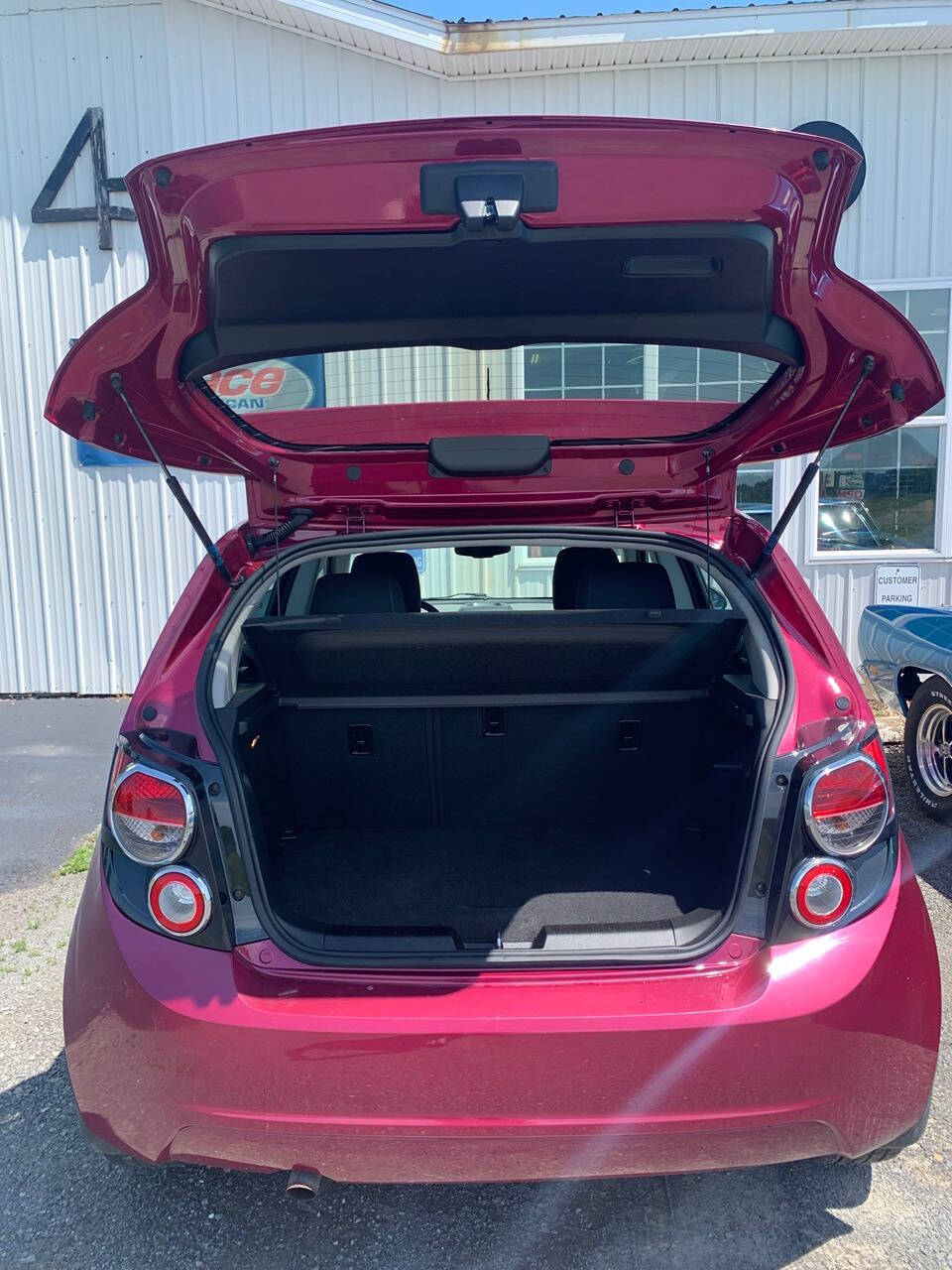 Red 2014 Chevrolet Sonic LT Auto LT Auto 4dr Hatchback 6