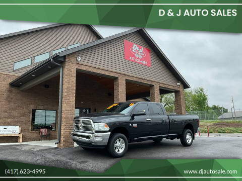 2011 RAM 3500 for sale at D & J AUTO SALES in Joplin MO