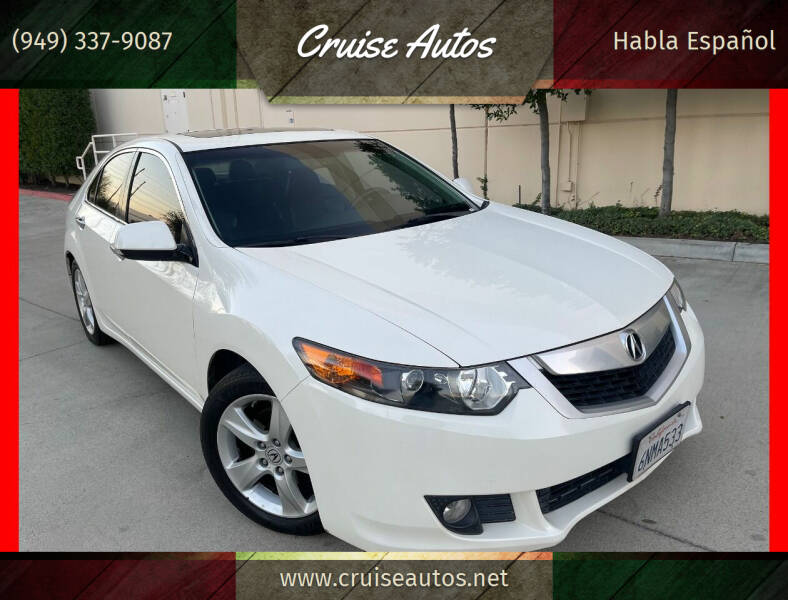 2010 Acura TSX for sale at Cruise Autos in Corona CA