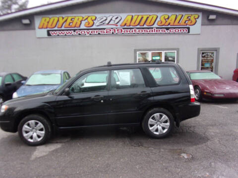 2008 Subaru Forester for sale at ROYERS 219 AUTO SALES in Dubois PA