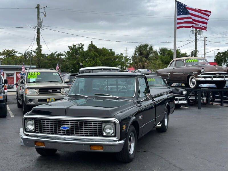 1972 Chevrolet C/K 10 Series for sale at KD's Auto Sales in Pompano Beach FL