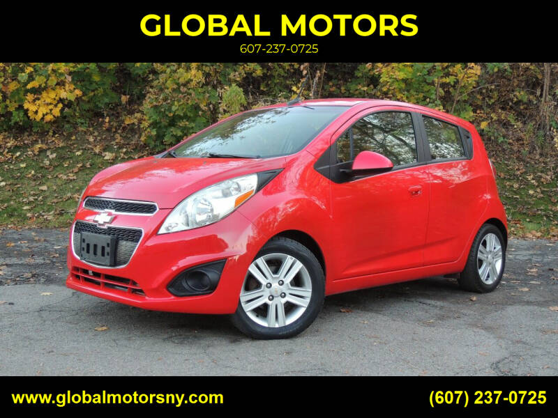 2013 Chevrolet Spark for sale at GLOBAL MOTORS in Binghamton NY